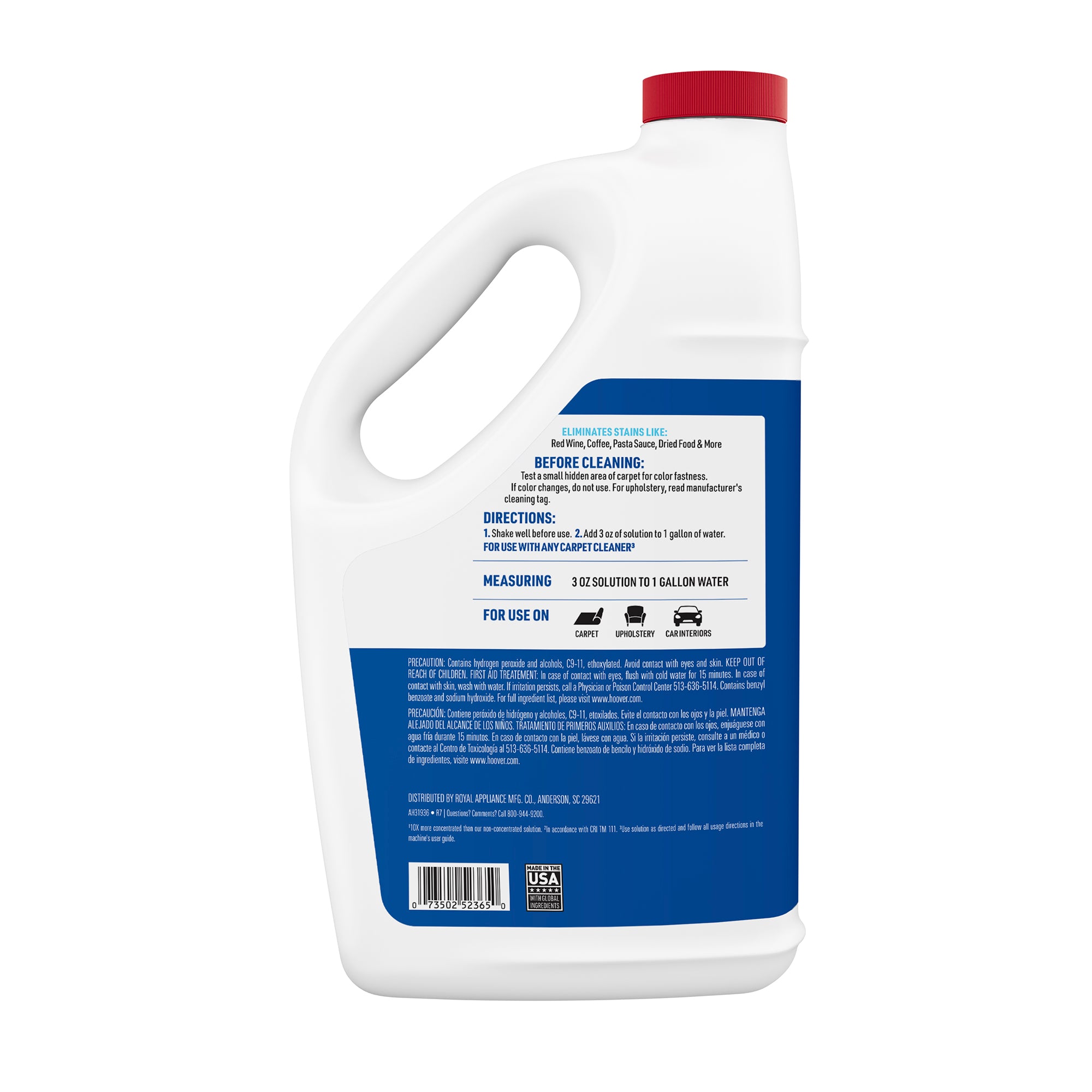 Hoover Oxy Carpet Cleaning Solution 116 oz - Image 4