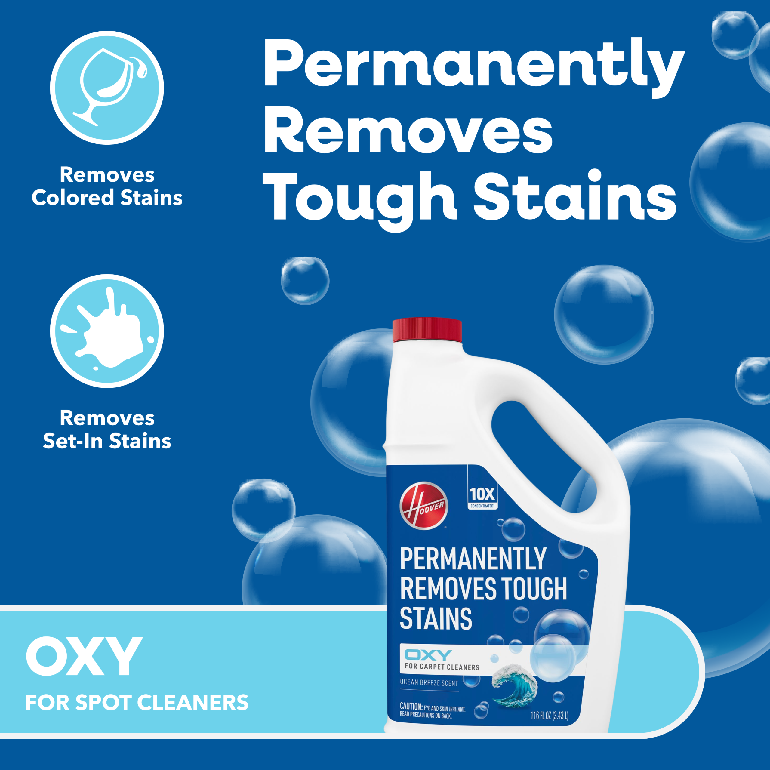 Hoover Oxy Carpet Cleaning Solution 116 oz - Image 2