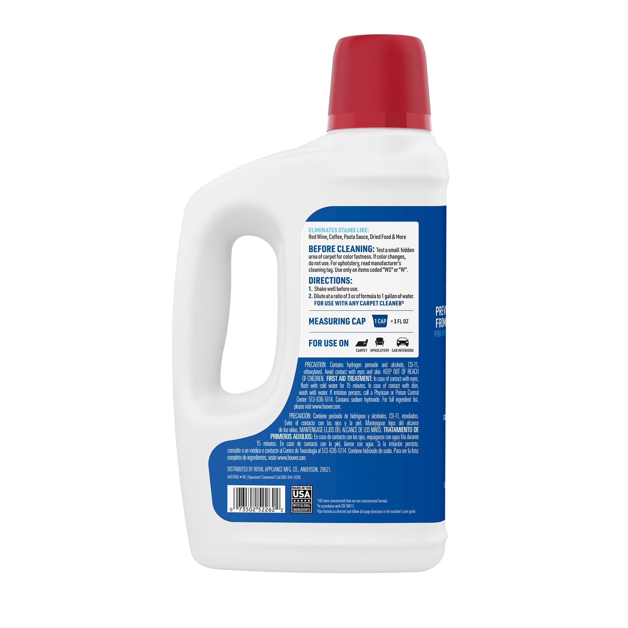 Hoover Oxy Carpet Cleaner Solution 50oz - Image 4