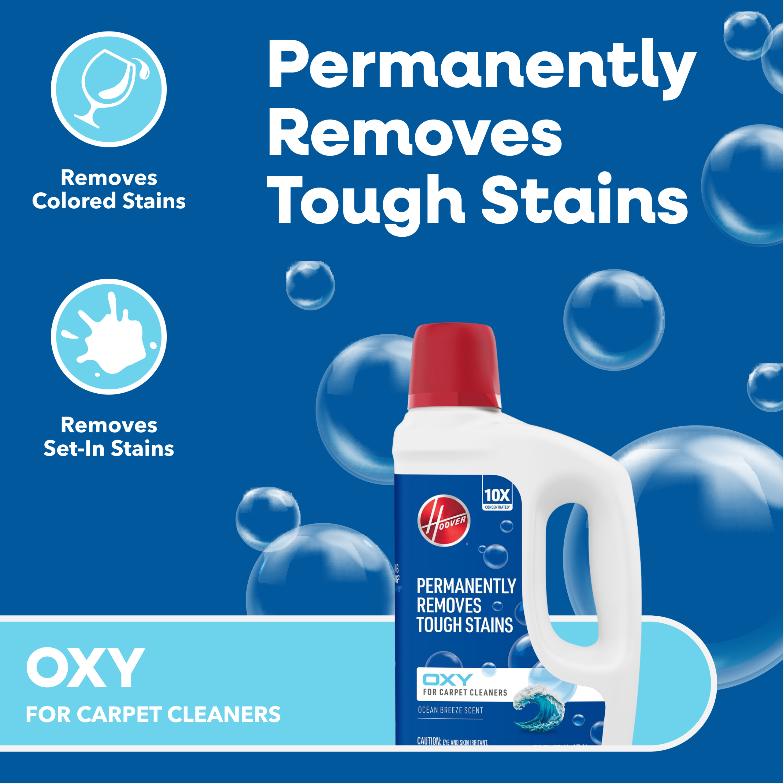 Hoover Oxy Carpet Cleaner Solution 50oz - Image 2