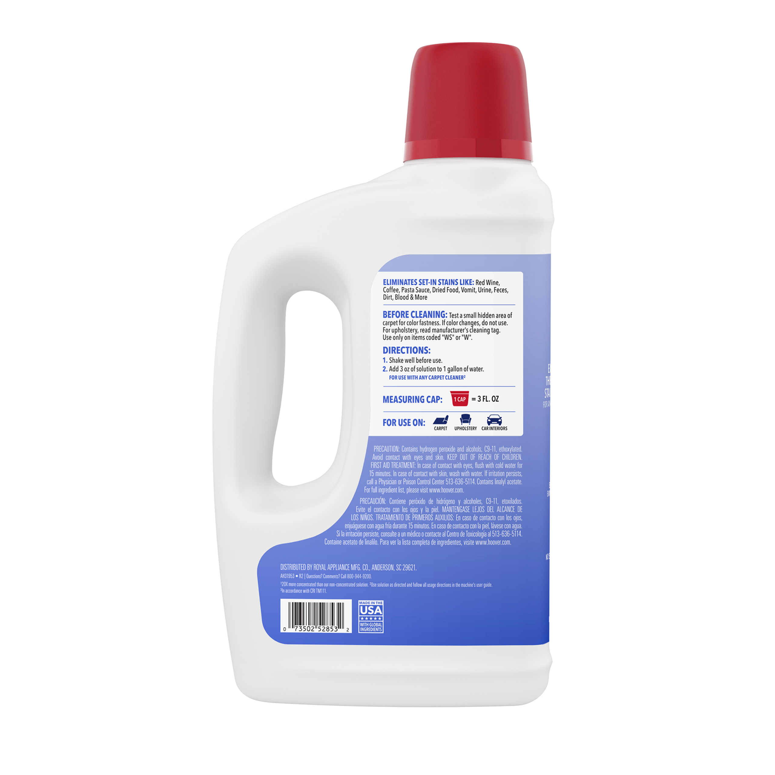 Hoover Pro Ultimate Carpet Cleaner Solution 50oz - Image 6