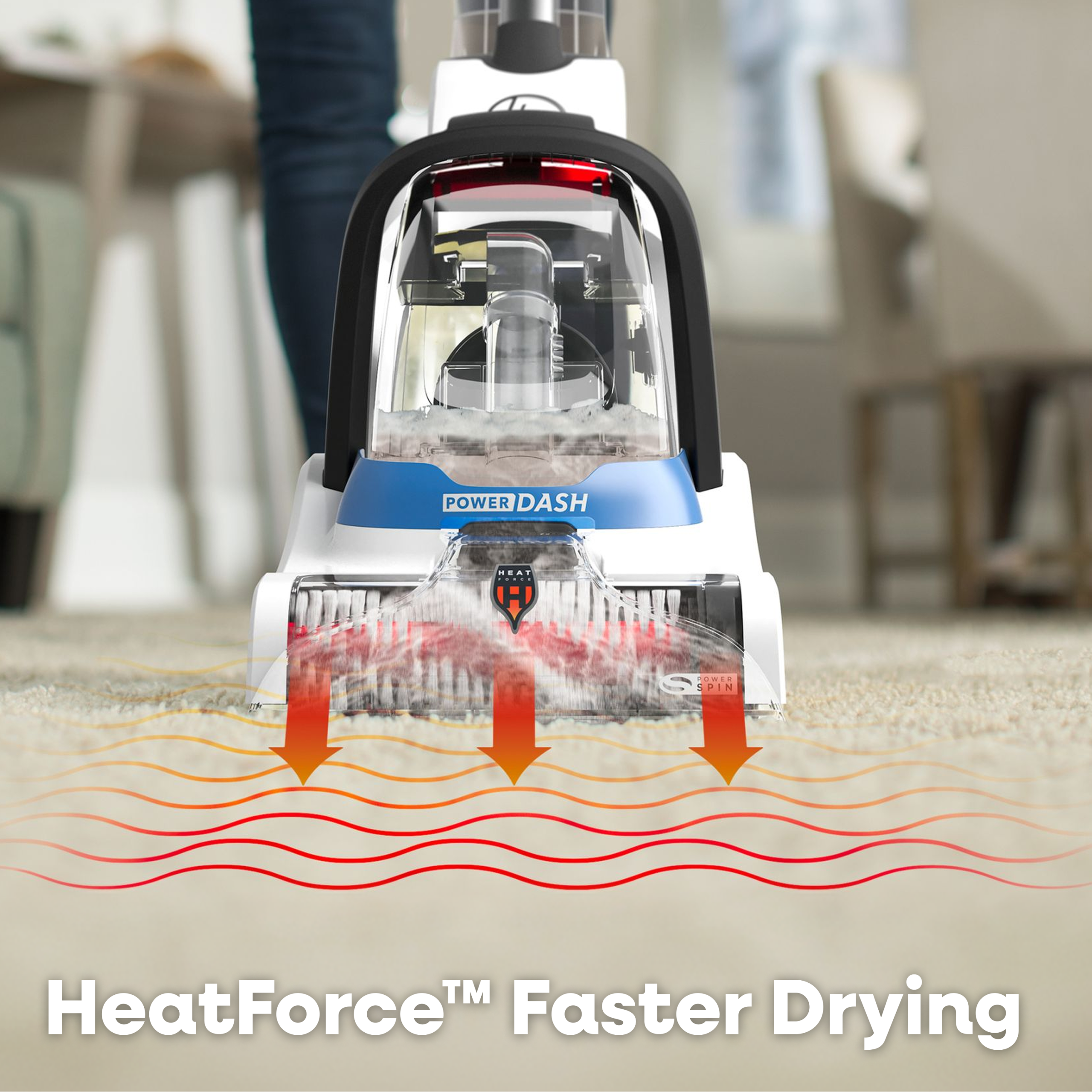 Hoover PowerDash Pet Compact Carpet Cleaner - Image 4