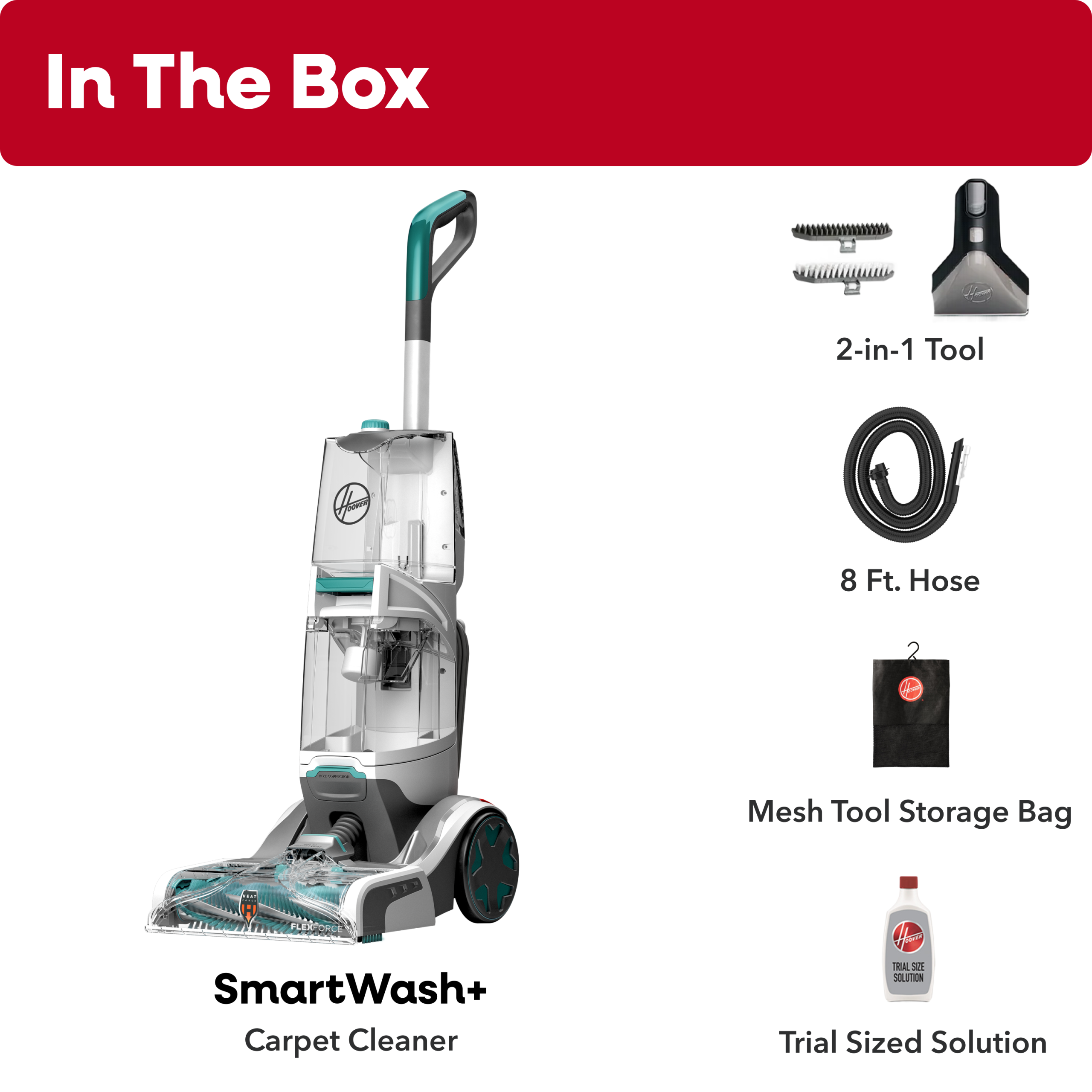 Hoover SmartWash+ Carpet Cleaner - Image 10