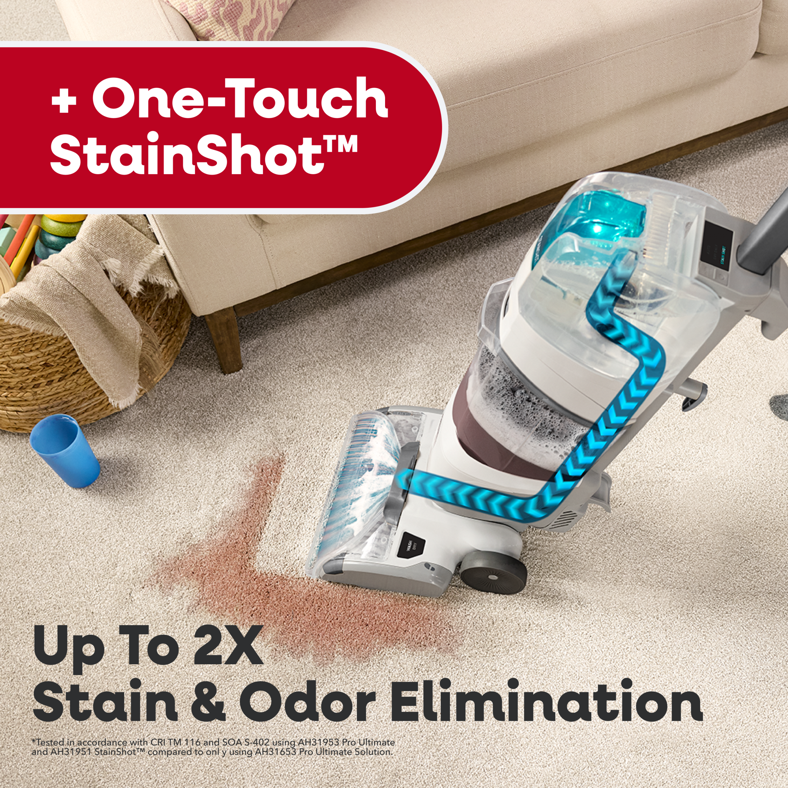 Hoover AllOut Plus Carpet Cleaner - Image 3