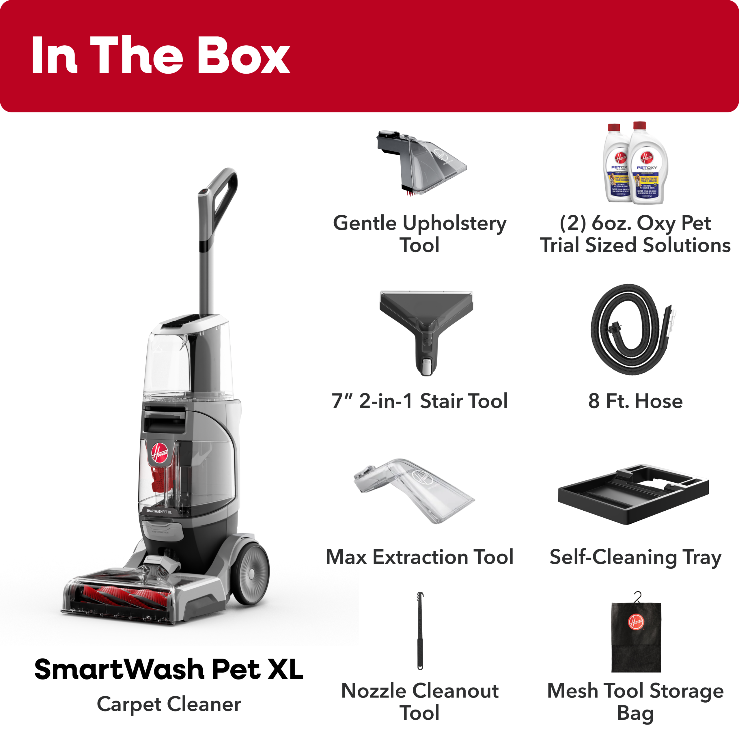 Hoover SmartWash Pet XL Carpet Cleaner - Image 12